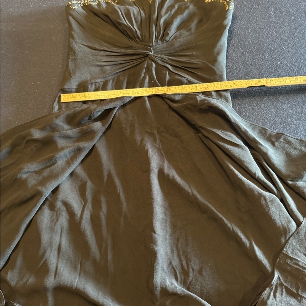 Nine West Stylish Black Strapless Dress Sz 4 - Picture 6 of 9